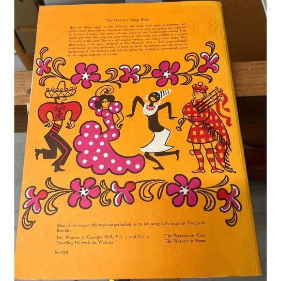 Vintage The Weavers Songbook by Robert De Cormier - Vintage Sheet Music Book - Picture 7 of 8